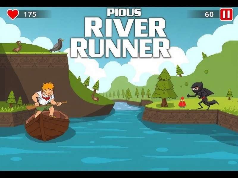 Pious River Runner Game Main Image